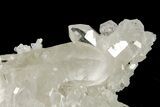 Clear Quartz Crystal Cluster - Brazil #253275-1
